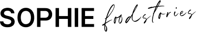 Logo Sophie Foodstories — fotograf kulinarny Wrocław